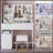 Versatile Large Desktop Vanity Table with LED Mirror and High Capacity Storage