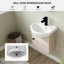 Elgie 18.14'' Single Bathroom Vanity with Ceramic Top