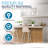 8'' W x 8'' L Vinyl Peel and Stick Mosaic Tile-94597527