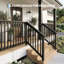 Balustres en aluminium de 32,25 po de hauteur avec embouts et vis préinstallés, balustrade antirouille pour balcon, bord de piscine-128837718