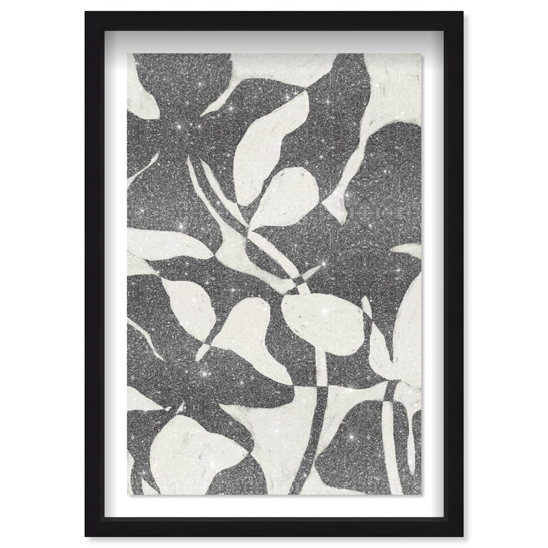 Inverted Nature Print by Oliver Gal, 46.5"H x 31.5"W, Black Shadowbox