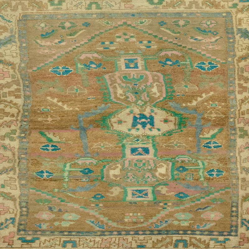 Tapis abstrait moderne 2806, Carré 6 pi