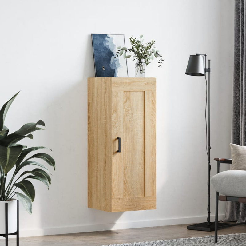 Huttig Bathroom Cabinet, Sonoma Oak