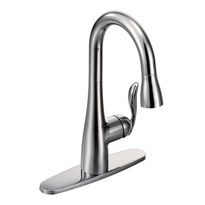 Moen Arbor One Handle High Arc Pulldown Bar Faucet with Reflex Technology -  5995