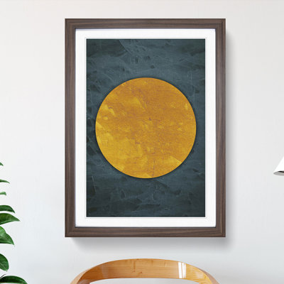 The Sun A1 - Framed Print