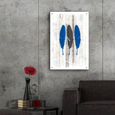 Epic Art «The Blue Moose - Feathers» par Lightbox J «The Blue Moose - Feathers» par Lightbox Journal