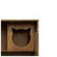 Armoire pour chat en bois d'hévéa Basia-1769908954