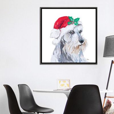 "Holiday Dog IV" par Patricia Pinto, reproduction d’art