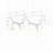 2-Piece Nesting Coffee Table Set Contemporary