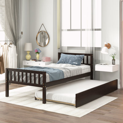 Platform Bed Frame with Headboard and Footboard