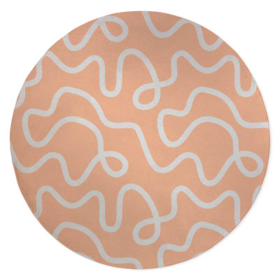 Squig Non-Slip Outdoor Rug