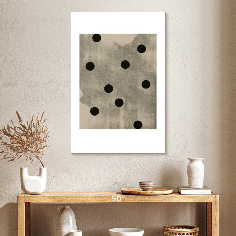 Retro Dots No. 3, 39" H x 26" W