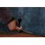 Tapis oriental moderne bleu Gabbeh 7 x 10