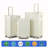 3-Piece Large-Capacity Luggage with Removable Wheels