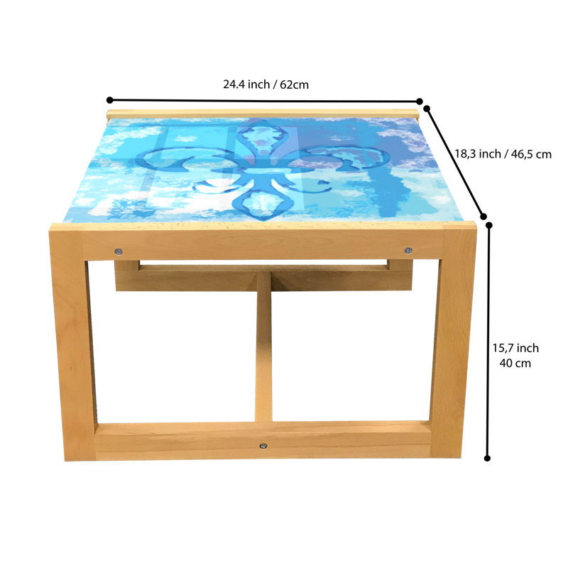Jamson Sled Coffee Table, 62cm H x 46cm W x 40cm D