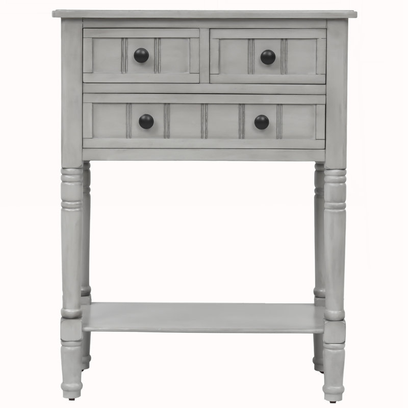 Console étroite, Gris délavé