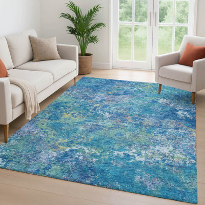 Premium Machine Washable Mayfield abstract Rug