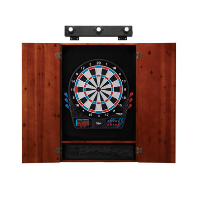 Jeu de fléchettes et cabinet électronique avec fléchettes