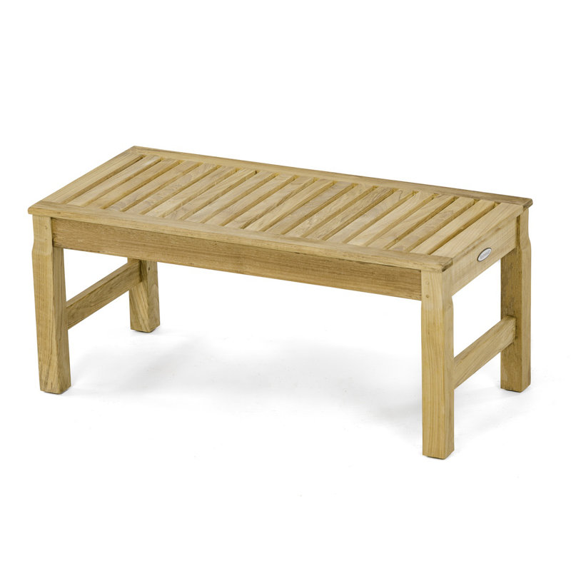 36'' W Teak Shower Bench