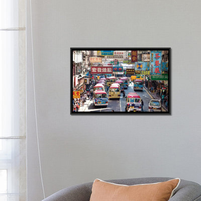 " Street Scene In Hong Kong " by Matteo Colombo
