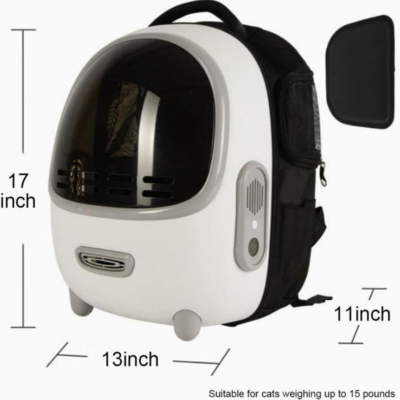 Cat Backpack Carrier Expandable with Bubble Window