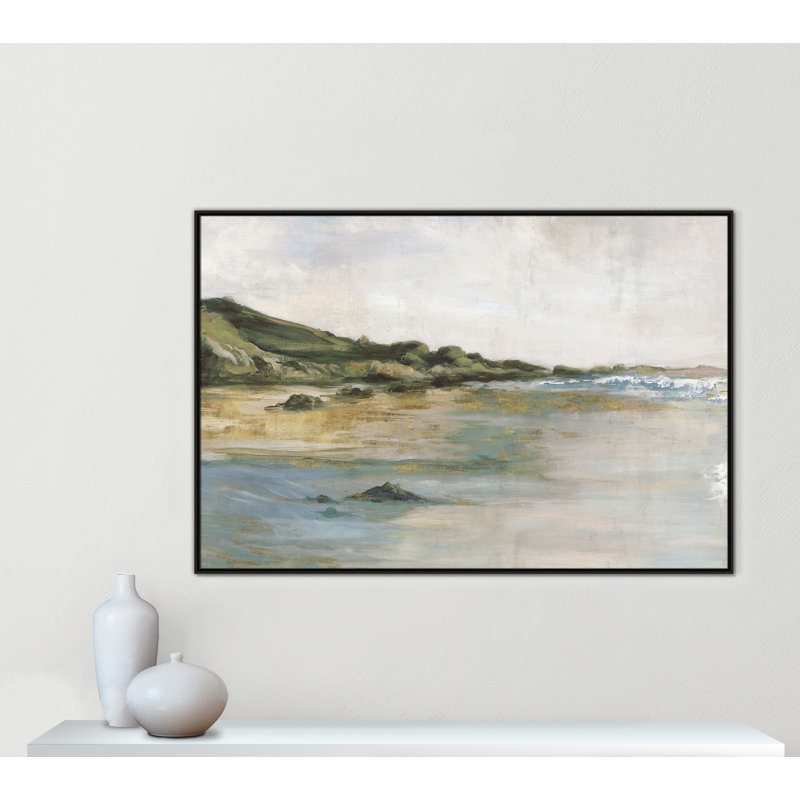 Cordoba Tide’s Edge Print by, Espresso, 41.5" H x 61.5" W