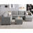 143" W Reversible Modular Sectional with Storage Ottoman-2118647499