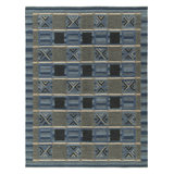 Scandinavian Wool Geometric Area Rug
