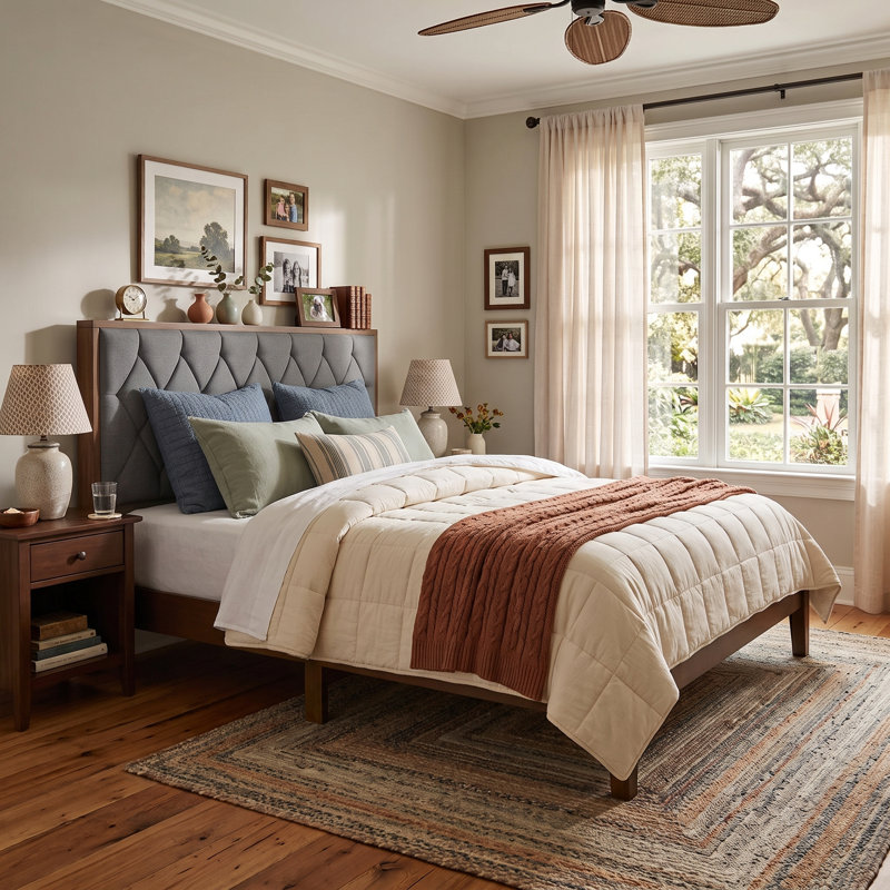 Kankakee Queen Panel Bed, Queen
