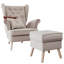 Upholstered Armchair-213803003