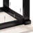 Dining Table Legs O-Frame 28.7" Steel-742729013