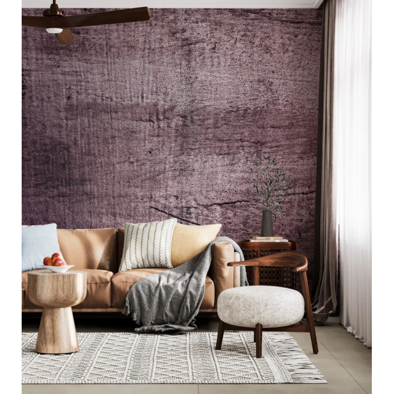 Plum Texture Wall Mural, 108" L x 96" W
