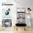 68 In. Wrought Iron Bird Cage With Playtop