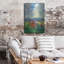 Art mural luxueux «Green Meadow 1» par Silvia Vassileva, 24 po x 36 po