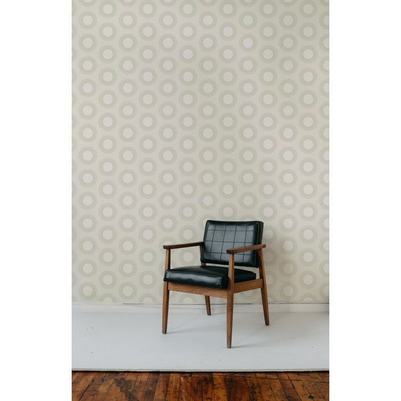 Sunburst - Papier peint en lin