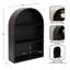 Tablette de rangement murale arquée Arcott-1828447566