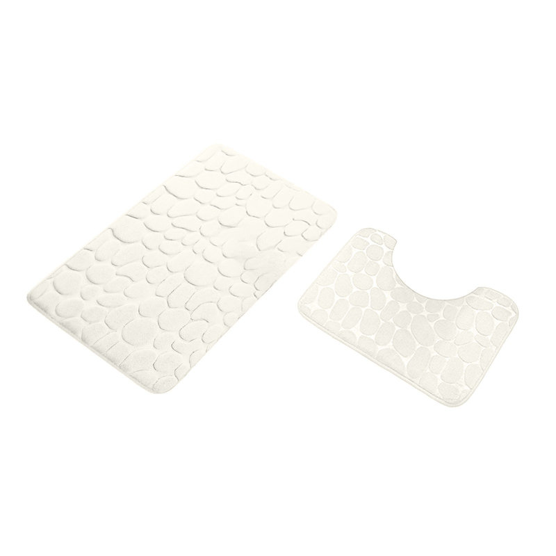 Tapis de salle de bain Ensemble de tapis de bain en mousse, N