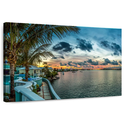 Gillard Bermuda Hotel Sunset