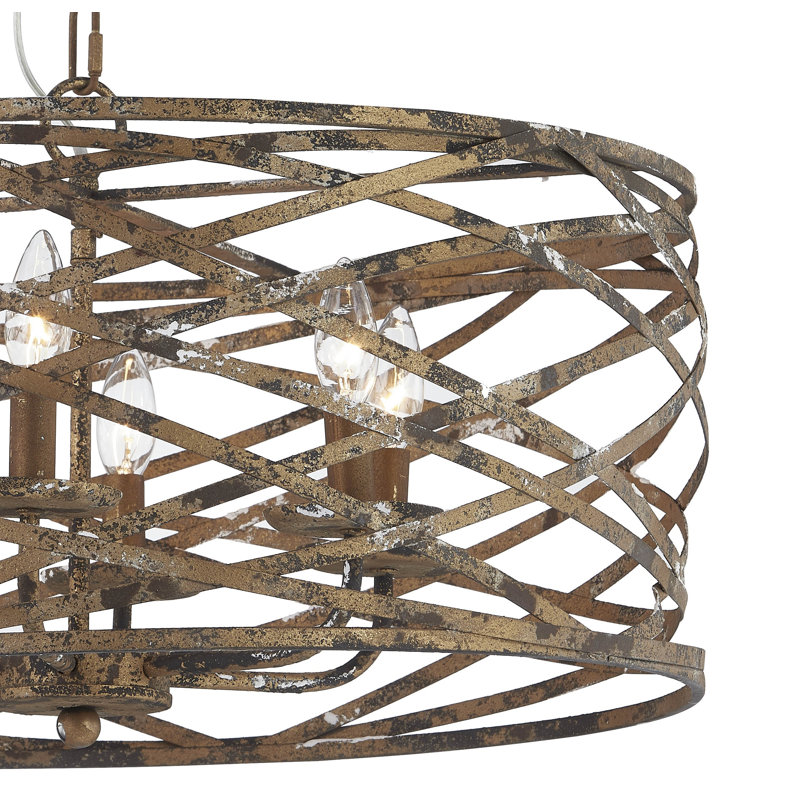 Lustre tambour 6 lumières Canipe