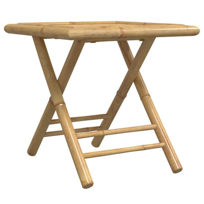 Bay Isle Home Folding Patio Table Bamboo by Bay Isle Home