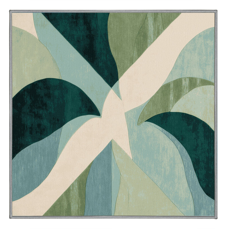 Tapis Cosmic Tranquility, Carré 7 pi