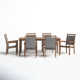 Fleur 76'' Rectangular 6 - Person Outdoor Dining Set