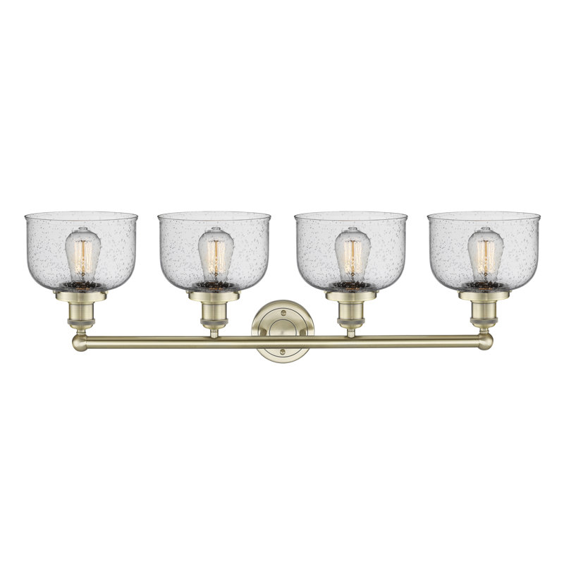 Annagene 4 - Light Dimmable Vanity Light, Seedy, Antique Brass