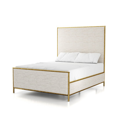 Lit plateforme tapissier Premier