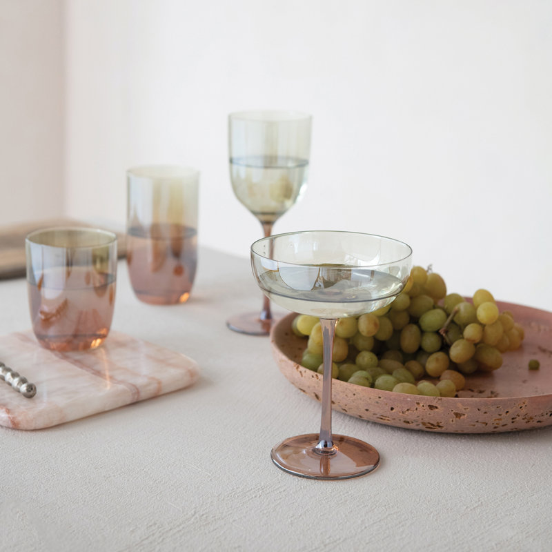 Verre à boire au fini irisé, 16 oz