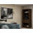 Mulberry 36" Contemporary Modern Open Wardrobe Closet with Drawers and Adjustable Shelves in Chestnut Brown-1615995658