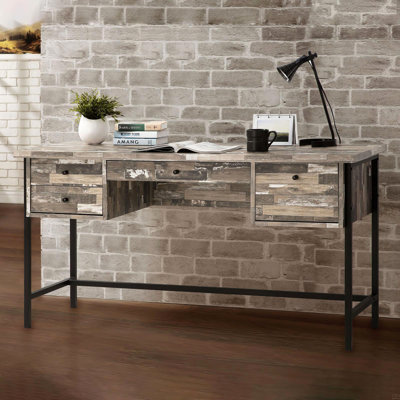 Bureau d'écriture avec rangement à tiroirs