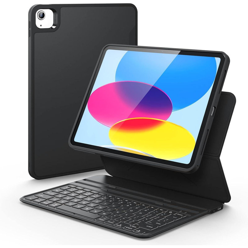Étui magnétique ESR pour iPad 10e génération, léger et portable, noir