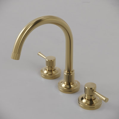 Wide Spread Lavatory Faucet, Less Handle