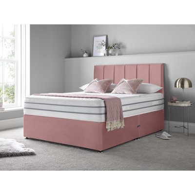 Kuhle Upholstered Bed with Mattress